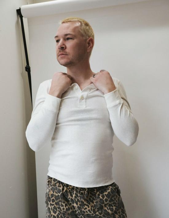  Howl Goods 폴로 티셔츠 하울 굿즈 헨리 탑 - OTHER BRANDS