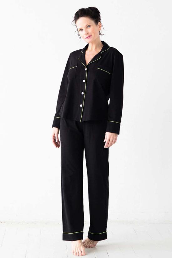  Salua Lingerie 라운지 웨어 살루아 란제리 피마 코튼 클래식 파자마 - SALUA LINGERIE