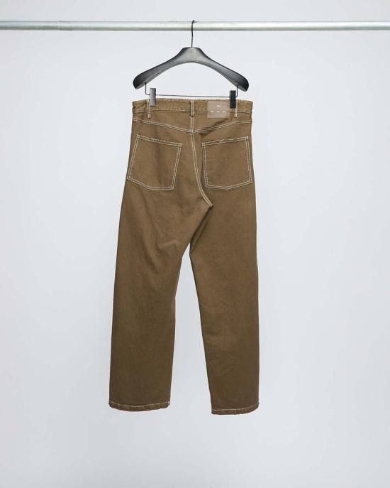  송포더뮤트 데님 팬츠 벙어리를 위한 노래 모래 헐렁한 청바지 모래 - SONG FOR THE MUTE