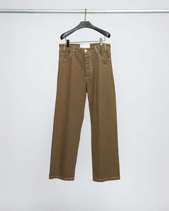  송포더뮤트 데님 팬츠 벙어리를 위한 노래 모래 헐렁한 청바지 모래 - SONG FOR THE MUTE