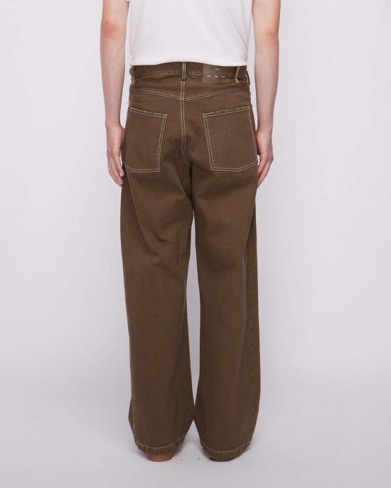  송포더뮤트 데님 팬츠 벙어리를 위한 노래 모래 헐렁한 청바지 모래 - SONG FOR THE MUTE