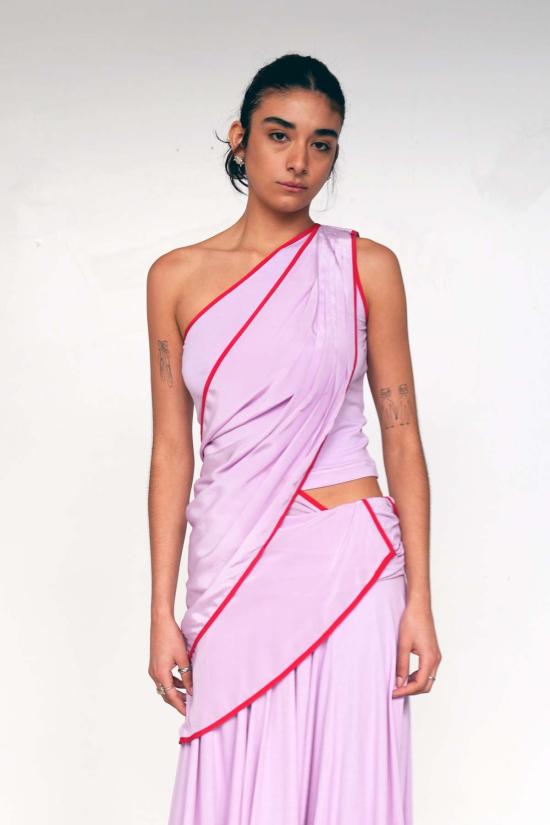  Abacaxi 블라우스 아바카시 실크 디비야