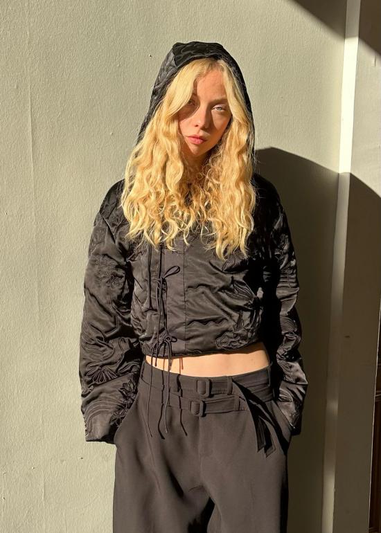  샘디 자켓 자수 재킷 - SAEMDI