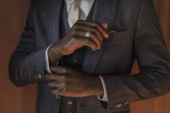  시리 한스도터 반지 시그르 워터 와이드 밴드 링 - SIRI HANSDOTTER