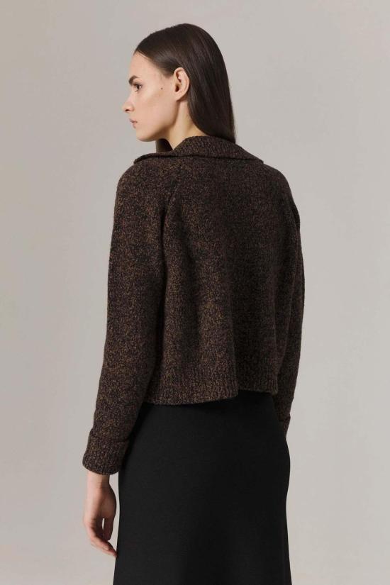  Santicler 가디건 산티클러 졸라 더블 브레스티드  프레클드 브라운 - OTHER BRANDS