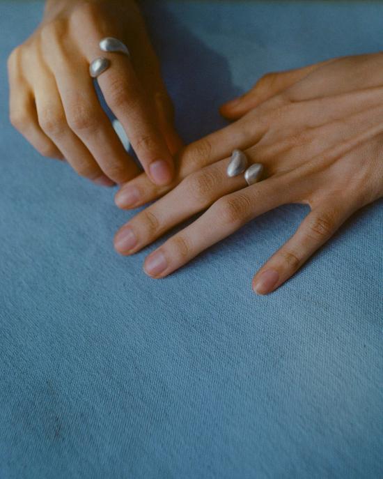  스튜디오 알레브 반지 오픈 돔형 링 - STUDIO ALEV