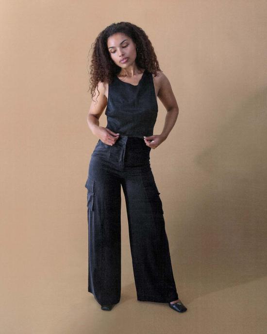  Leigh NY 스트레이트 팬츠 리 니 오로라