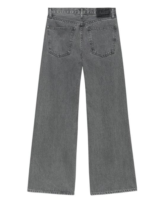  더 그레이트 데님 팬츠 . 슬라우치 와이드 레그 진 - THE GREAT