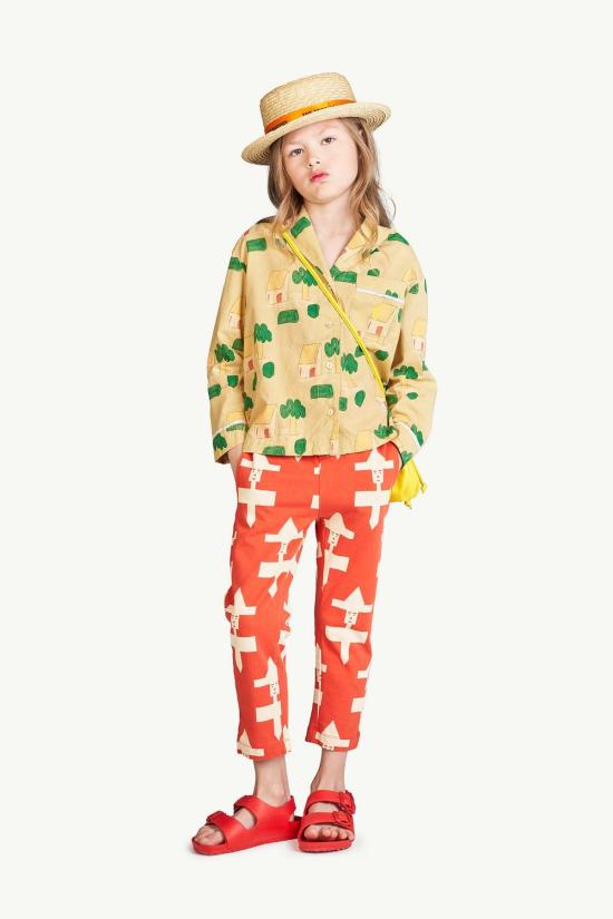  [키즈] 더 애니멀스 옵저버토리 트레이닝 상의 어린이 동물 관측소 늑대 아이 셔츠 낙타 집