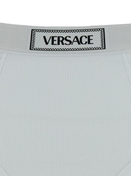  베르사체 팬티 코튼 슬립 언더웨어 화이트 - VERSACE