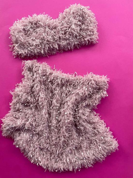  Miss Crofton 브라 미스 크로프턴 헤더 페더드 반도  핑크 - OTHER BRANDS