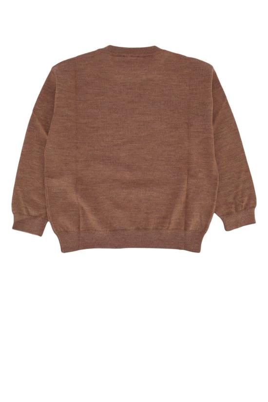  [키즈] 펜디 풀오버 키즈 지로콜로 라이트 울 니트 스웨터 카멜 - FENDI