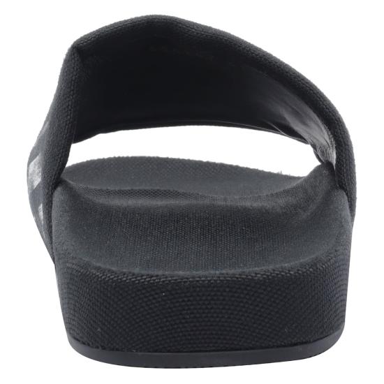  발렌시아가 샌들 로고 슬라이드  블랙/화이트 - BALENCIAGA