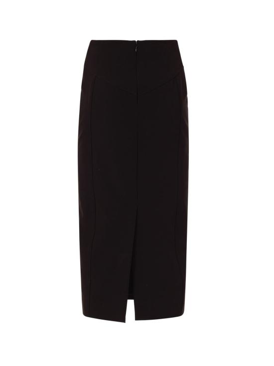  로베르토 카발리 롱 스커트 저스트 카발리  블랙 - ROBERTO CAVALLI