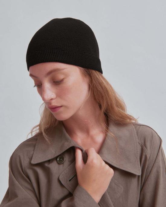  사야카 다비스 뉴욕 모자 사야카 데이비스 뉴욕 크로셰 비니 블랙 - SAYAKA DAVIS NEW YORK