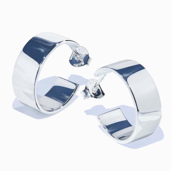  밍유왕 이어링 밍위 왕 맥스 실버 귀걸이 - MING YU WANG