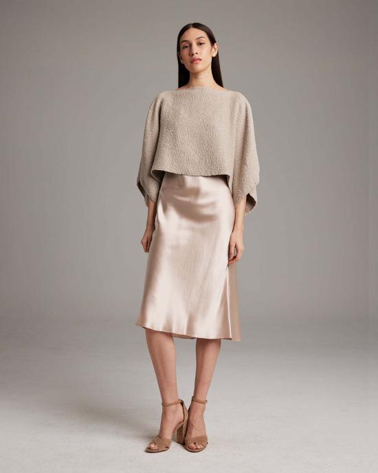  보즈 민소매 티셔츠 Voz 텍스처드 코튼 크롭탑 - VOZ