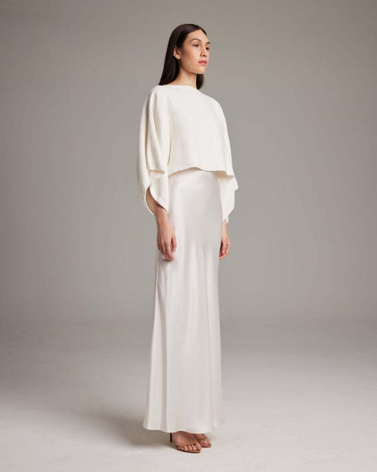  보즈 민소매 티셔츠 Voz 텍스처드 코튼 크롭탑