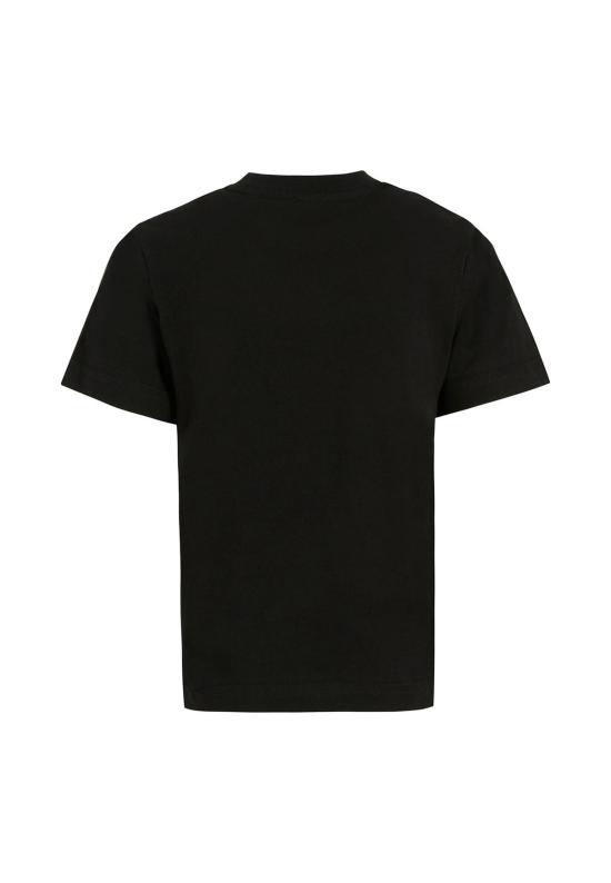  [키즈] 디젤 트레이닝 상의 로고가 있는 아동용 티셔츠 (블랙) - DIESEL