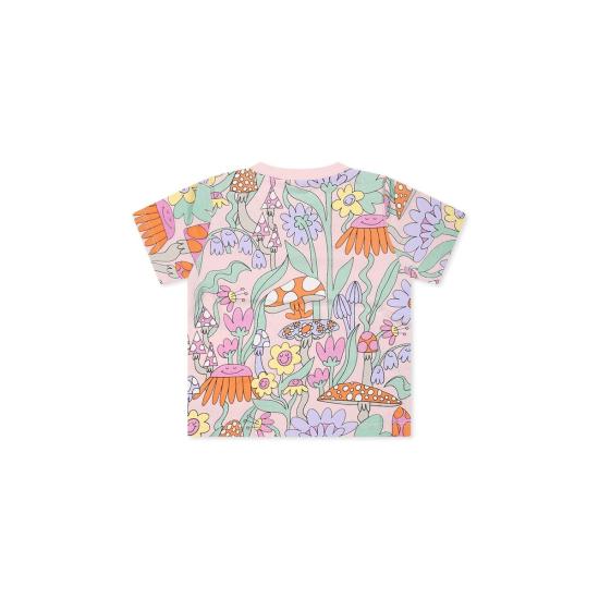  [키즈] 스텔라 맥카트니 탑 어린이용  핑크 티셔츠 - STELLA MCCARTNEY