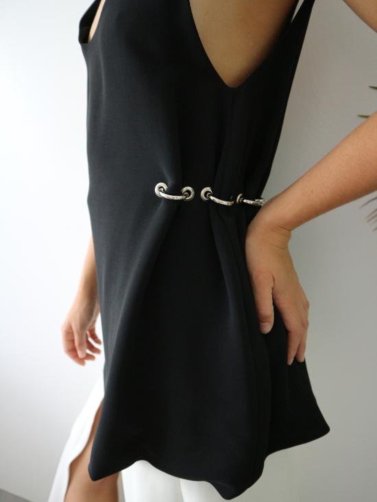  Markoo 민소매 티셔츠 마르쿠 하드웨어 탱크 블랙 - OTHER BRANDS