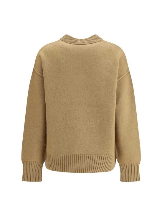  아미 스웨터 Ami Alexandre Mattiussi Ami De Coeur  베이지 - AMI