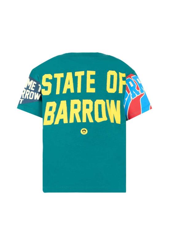  [키즈] 바로우 트레이닝 상의 어린이용 배로우 티셔츠 (녹색) - BARROW