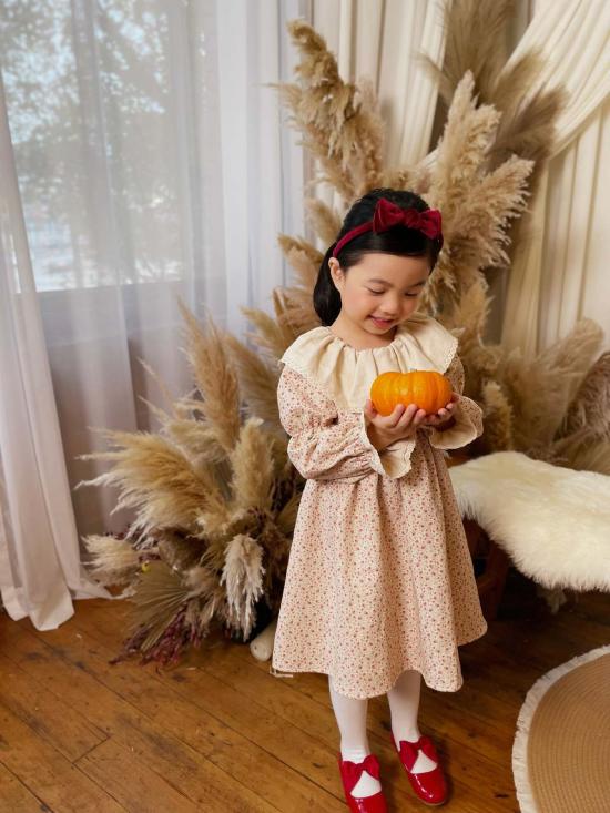  [키즈] Piper&Cloth 원피스 파이퍼앤클로스 마거리트 드레스 와일드 로즈버드 가든 - PIPER&CLOTH