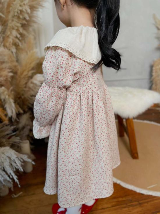  [키즈] Piper&Cloth 원피스 파이퍼앤클로스 마거리트 드레스 와일드 로즈버드 가든 - PIPER&CLOTH