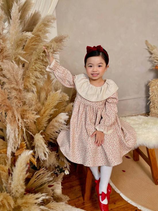  [키즈] Piper&Cloth 원피스 파이퍼앤클로스 마거리트 드레스 와일드 로즈버드 가든 - PIPER&CLOTH