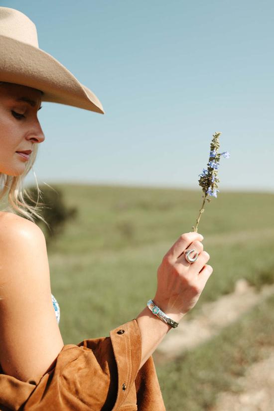  시에라 윈터 주얼리 팔찌 럭키 스타 커프  실버 - SIERRA WINTER JEWELRY