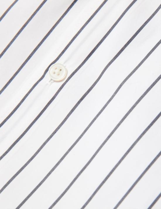  Kapatid NYC 긴팔 셔츠 Kapatid Nyc  화이트/그레이 스트라이프 - OTHER BRANDS