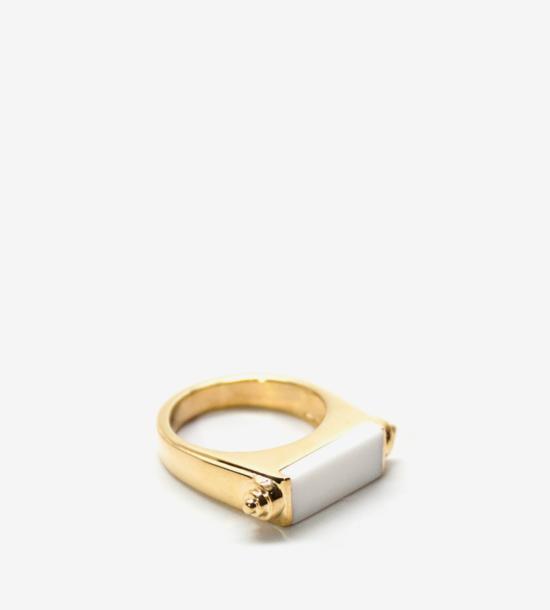  루스 오르티스 반지 루즈 오르티즈 노바 오닉스 링 - LUZ ORTIZ