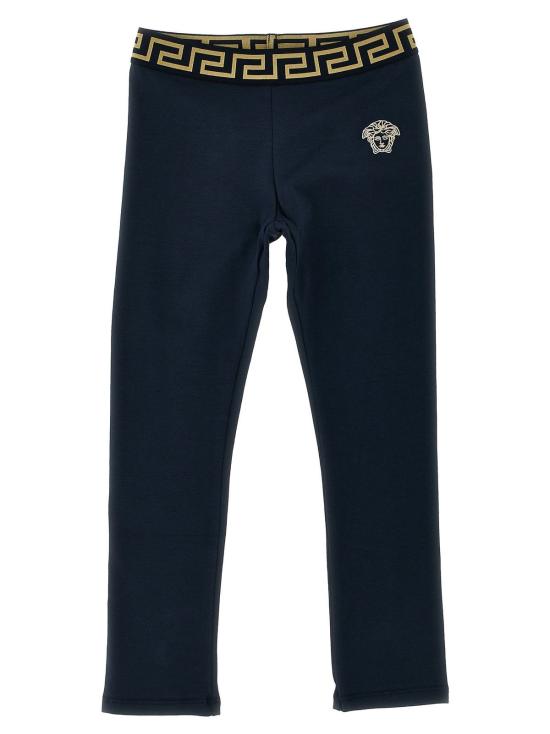  [키즈] 베르사체 트레이닝/조거 팬츠 아동용 메두사 레깅스 블루