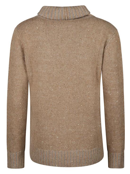  파비아나 필리피 터틀넥 Fabiana Filippi  스웨터 Cammello - FABIANA FILIPPI