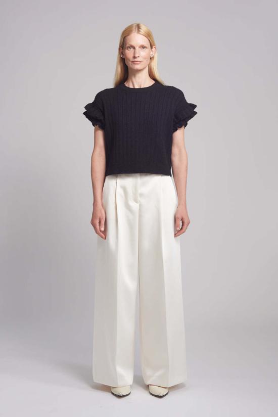  일레븐 식스 민소매 티셔츠 타냐 러플 탱크 - ELEVEN SIX