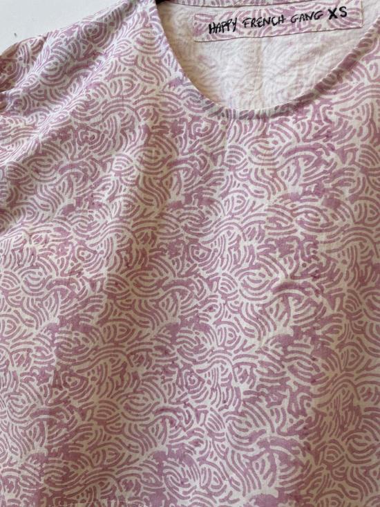  해피 프렌치 갱 블라우스 즐리아 탑 라벤더 바이브 - HAPPY FRENCH GANG