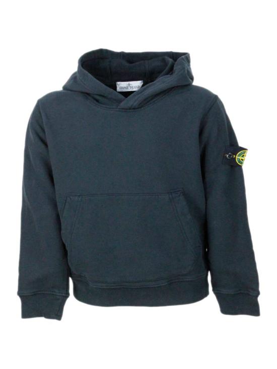  [키즈] 스톤 아일랜드 풀오버 키즈  스웨터 블랙