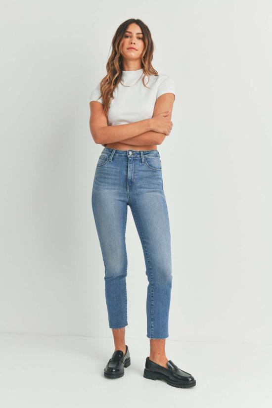  저스트 블랙 데님 데님 팬츠 키노트 진