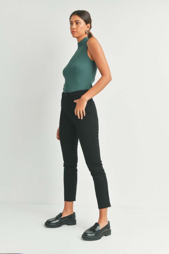  저스트 블랙 데님 데님 팬츠 키노트 진 - JUST BLACK DENIM