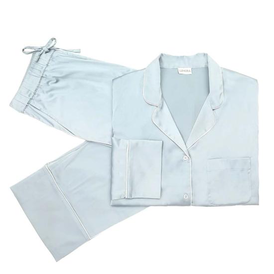  Lenora 라운지 웨어 레노라 클래식 클로이 새틴 잠옷