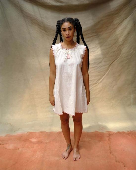  Sønderhaus 숏 원피스 프렌치 마켓 드레스 - OTHER BRANDS