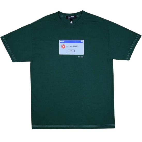  Skim Milk 반팔 티셔츠 탈지유 오류: 아트워크를 찾을 수 없음 티셔츠 포레스트 그린