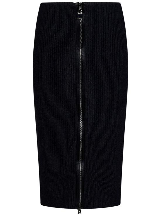  톰포드 미디 스커트 톰 포드 5gg  블랙