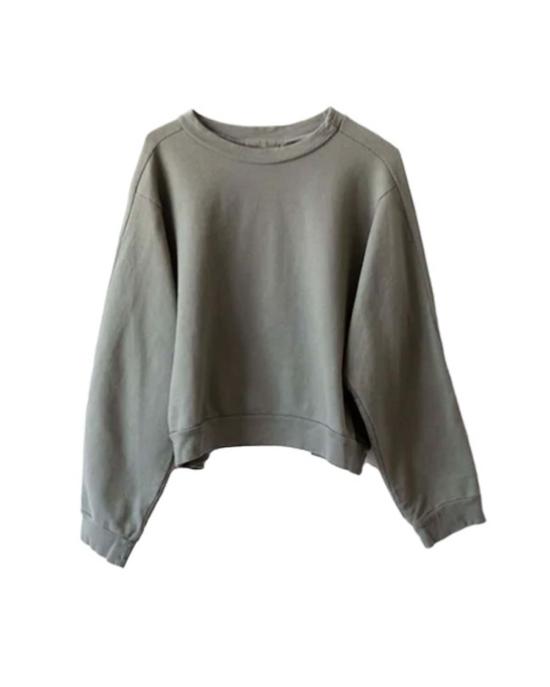  울 하이드 스웨터 이지 스웨트셔츠 퍼 그린 - WOL HIDE