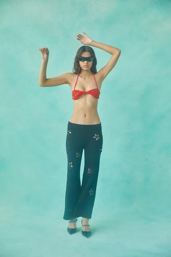  Tach Clothing 스트레이트 팬츠 타치 클로딩 릴라 니트 팬츠 - OTHER BRANDS