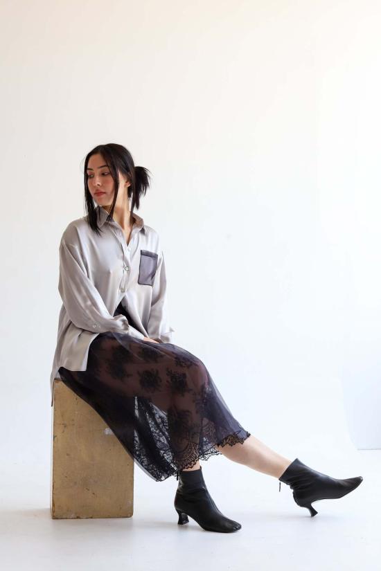  Chase Shuman 롱 스커트 체이스 슈먼 시에나 - CHASE SHUMAN