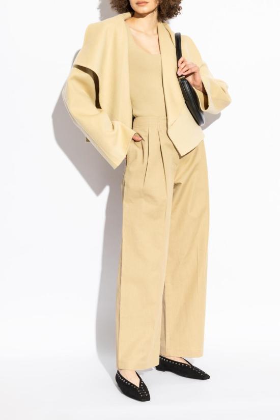  토템 플랫 슈즈 가죽  블랙 - TOTEME