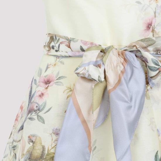  짐머만 점프수트 리벨리온 핏티드 플레이수트 레몬 에이비어리 - ZIMMERMANN