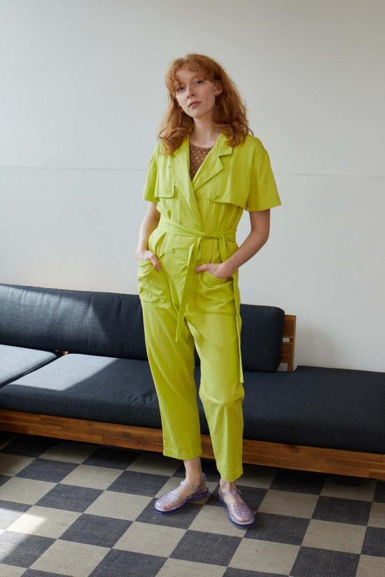  RUJUTA SHETH 점프수트 루주타 셰스 바니 점퍼 라임라이트